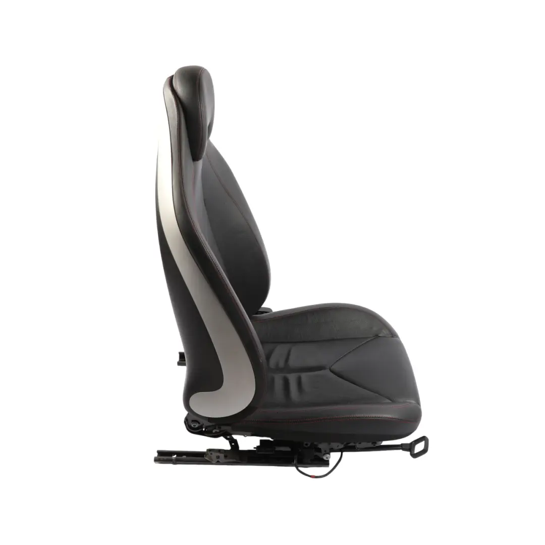 Mercedes SLK R171 Front Seat Heated Neck Warmer Leather Black Red Seam Left N/S - SKU A1719107947-1 - Part number A1719107947