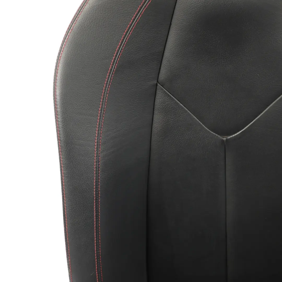 Front Seat Heated Neck Warmer Leather Black Red Seam Left N/S to Mercedes SLK R171 with Part number A1719107947 Mercedes SLK R171 Front Seat Heated Neck Warmer Leather Black Red Seam Left N/S - SKU A1719107947-1 - Part number A1719107947