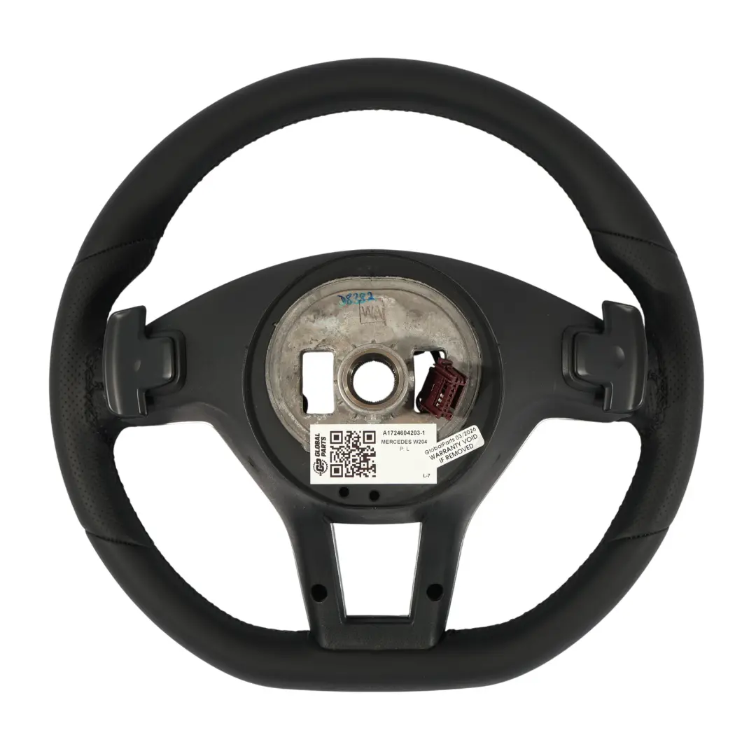  Volant Mercedes W204 W212 AMG Sport NOUVEAU Cuir Palettes Changement Vitesse - SKU A1724604203-1 - Numéro de pièce A1724604203
