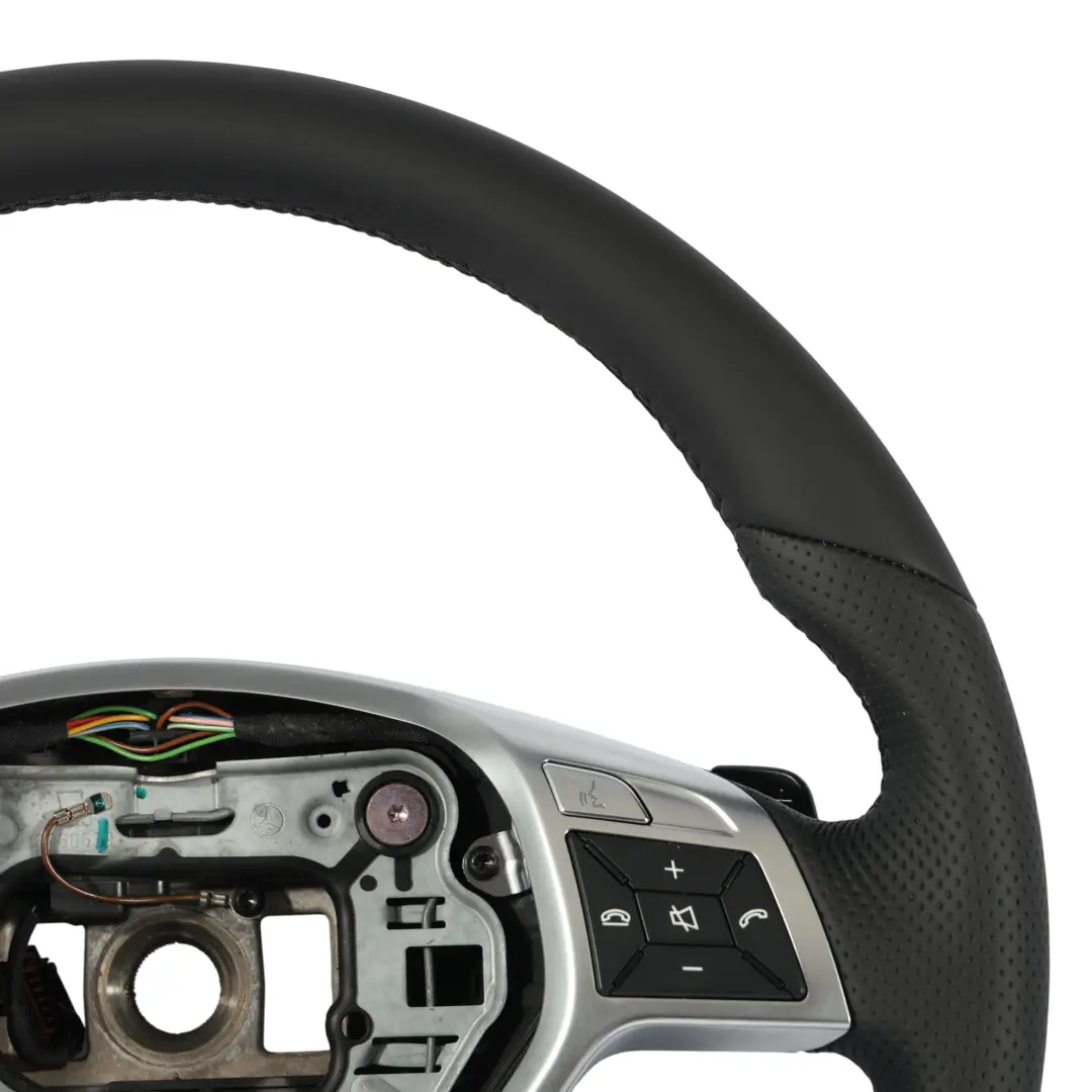 Volante Mercedes W204 W212 AMG Sport NUEVO Cuero Negro Cambio Marchas Deportivo - SKU A1724604203-1 - Número de pieza A1724604203