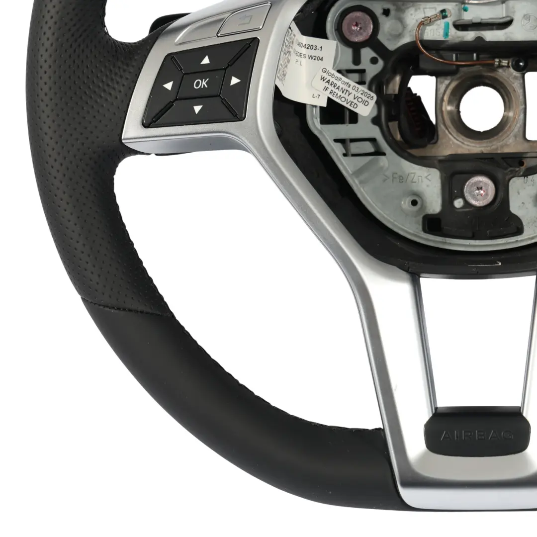  Volant Mercedes W204 W212 AMG Sport NOUVEAU Cuir Palettes Changement Vitesse - SKU A1724604203-1 - Numéro de pièce A1724604203