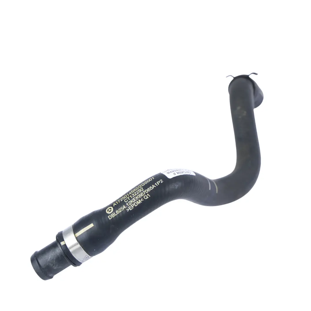 Mercedes SLK250 CDI R172 OM651 Tuyau Retour D'Eau Refroidissement - SKU A1725014582 - Numéro de pièce A1725014582