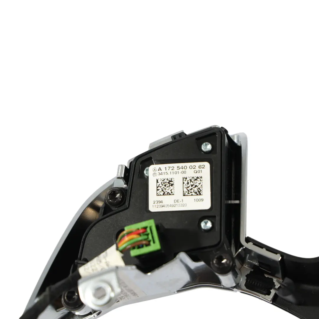 Lenkrad Schalter Multifunktions Taste Silberne Blende für Mercedes R172 mit Teilenummer A1725400362 Mercedes R172 Lenkrad Schalter Multifunktions Taste Silberne Blende - SKU A1725400362-4 - Teilenummer A1725400362