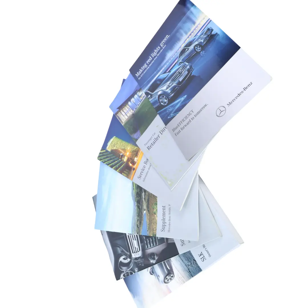  Étui/Porte-Documents Du Manuel Du Propriétaire Mercedes SLK R172 - SKU A1725840881-1 - Numéro de pièce A1725840881