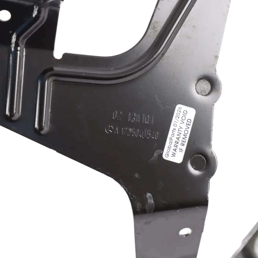 Front Wing Bracket Holder Right O/S Obsidian Black Metallic 197 to Mercedes R172 with Part number A1726240214 Mercedes R172 Front Wing Bracket Holder Right O/S Obsidian Black Metallic 197 - SKU A1726260214-OB - Part number A1726240214