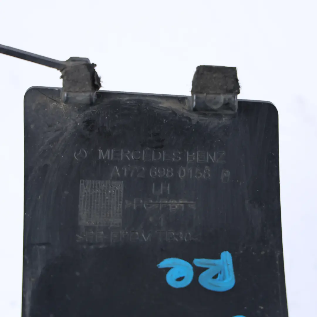 Osłona Zaślepka Podłużnicy Lewy Tył Czarna - 197 do Mercedes SLK R172 AMG o numerze A1726980158 Mercedes SLK R172 AMG Osłona Zaślepka Podłużnicy Lewy Tył Czarna - 197 - SKU A1726980158-OB - Numer Części A1726980158