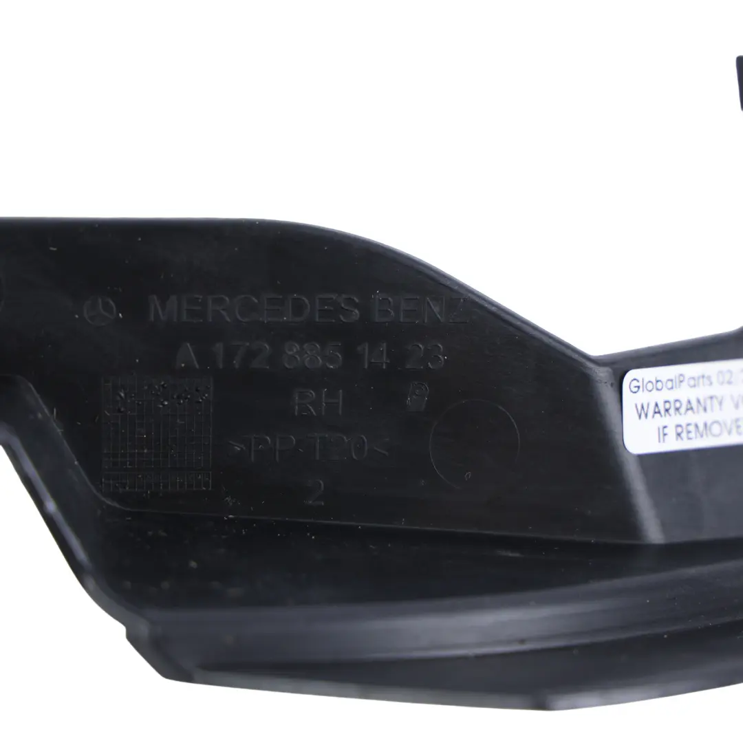 Mercedes SLK AMG W172 Embellecedor Parachoques Delantero Derecho - SKU A1728851423 - Número de pieza A1728851423