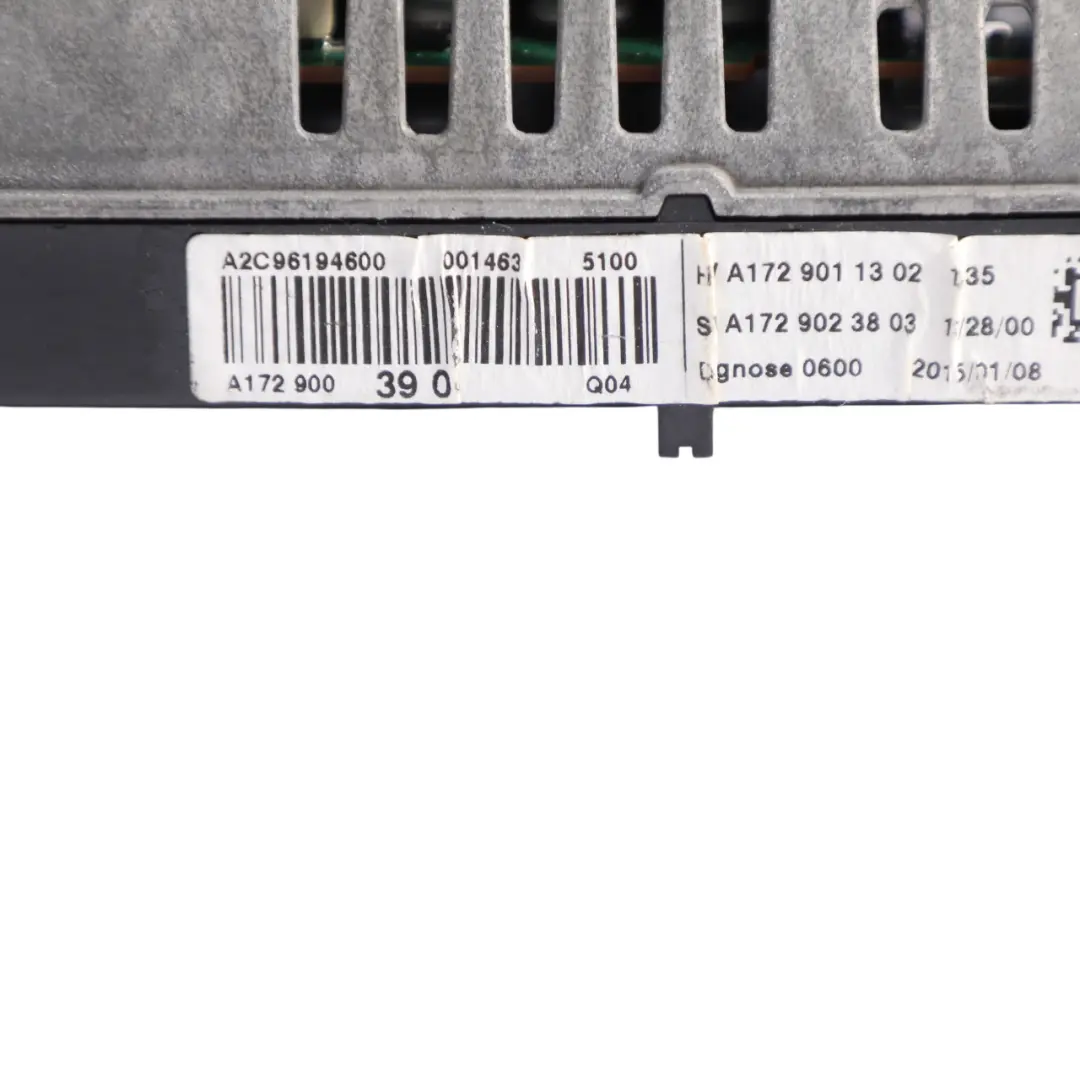  Display Screen Mercedes W166 W204 Information Navigation Dashboard - SKU A1729003904-1 - Part number A1729003904