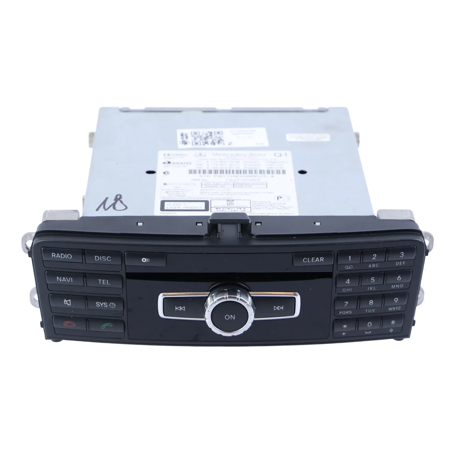 Mercedes SLK R172 Lettore Radio Audio Navi Head Unit CD A1729007408