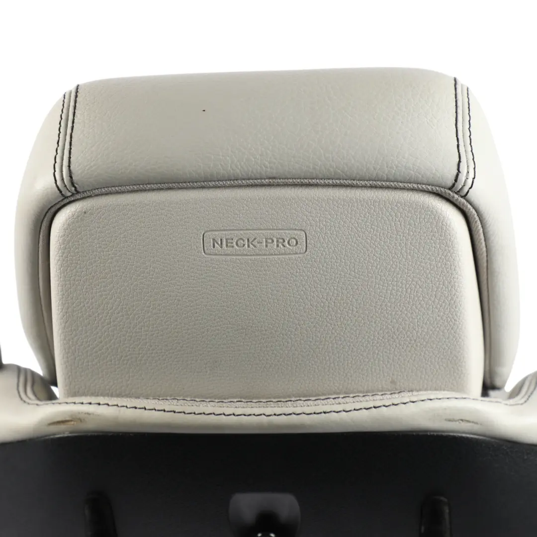 Mercedes SLK R172 Front Sport Seat Heated Interior Leather Grey Left N/S - SKU A1729100547-2 - Part number A1729100547