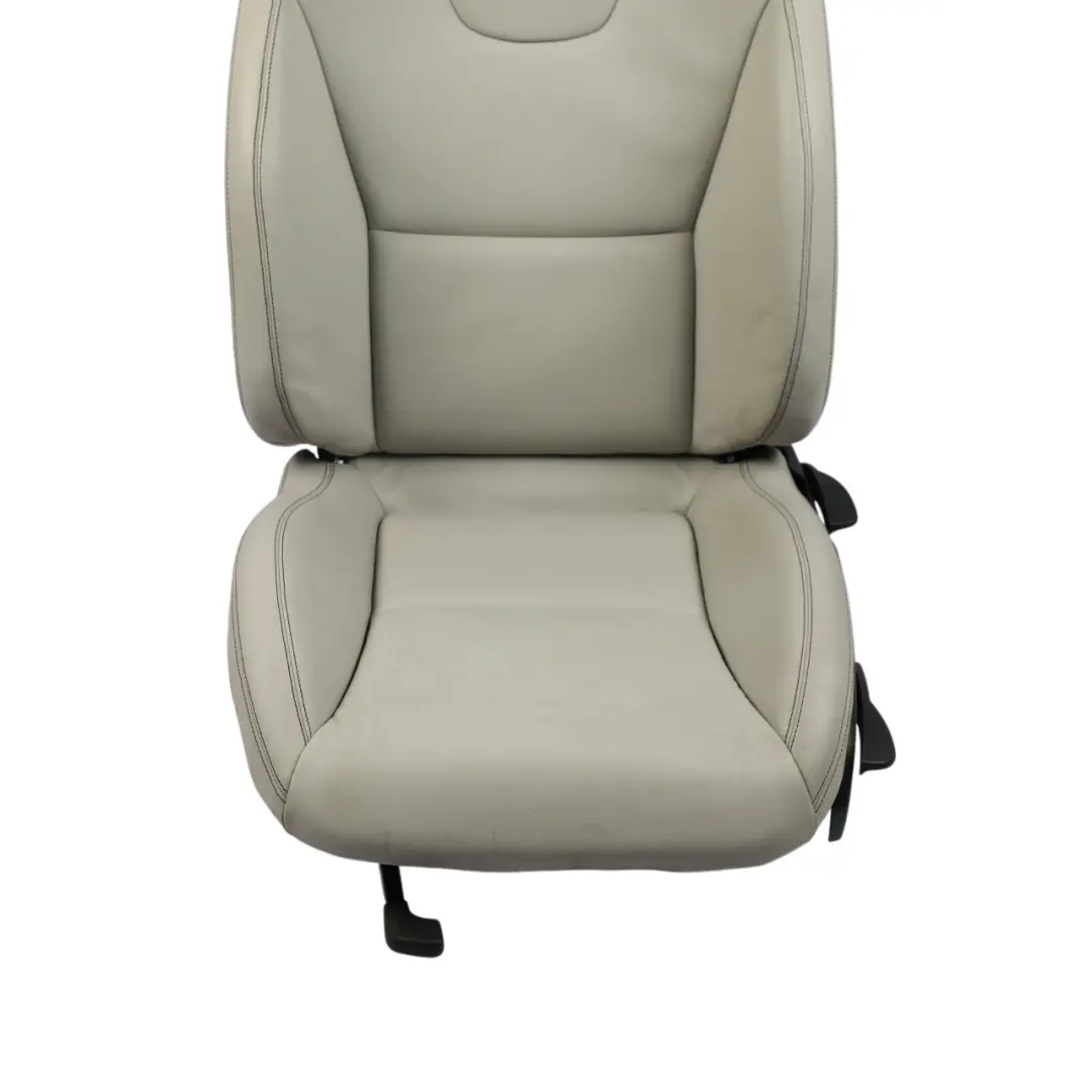 Front Sport Seat Heated Interior Leather Grey Left N/S to Mercedes SLK R172 with Part number A1729100547 Mercedes SLK R172 Front Sport Seat Heated Interior Leather Grey Left N/S - SKU A1729100547-2 - Part number A1729100547