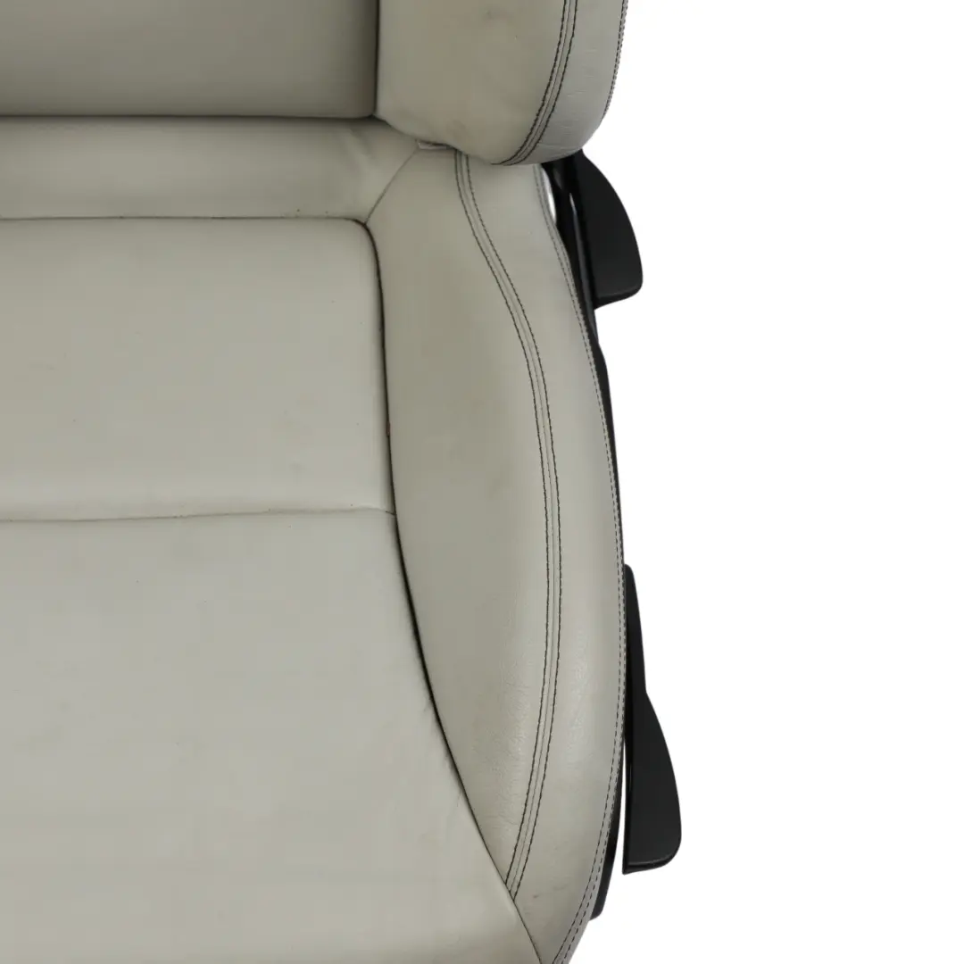 Mercedes SLK R172 Front Sport Seat Heated Interior Leather Grey Left N/S - SKU A1729100547-2 - Part number A1729100547