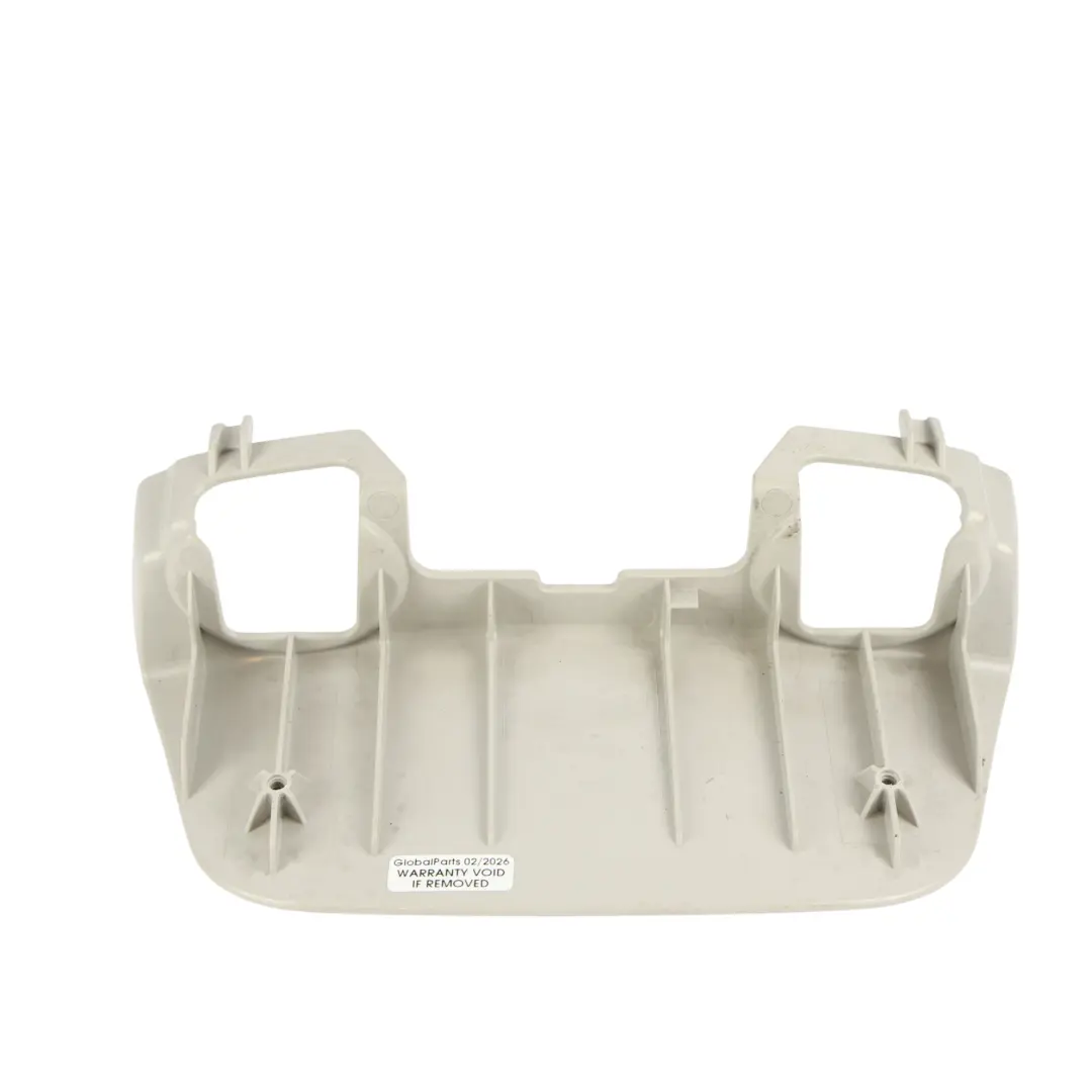 Mercedes R172 Front Seat Backrest Trim Cover Upper Back Panel Grey - SKU A1729130100 - Part number A1729130100