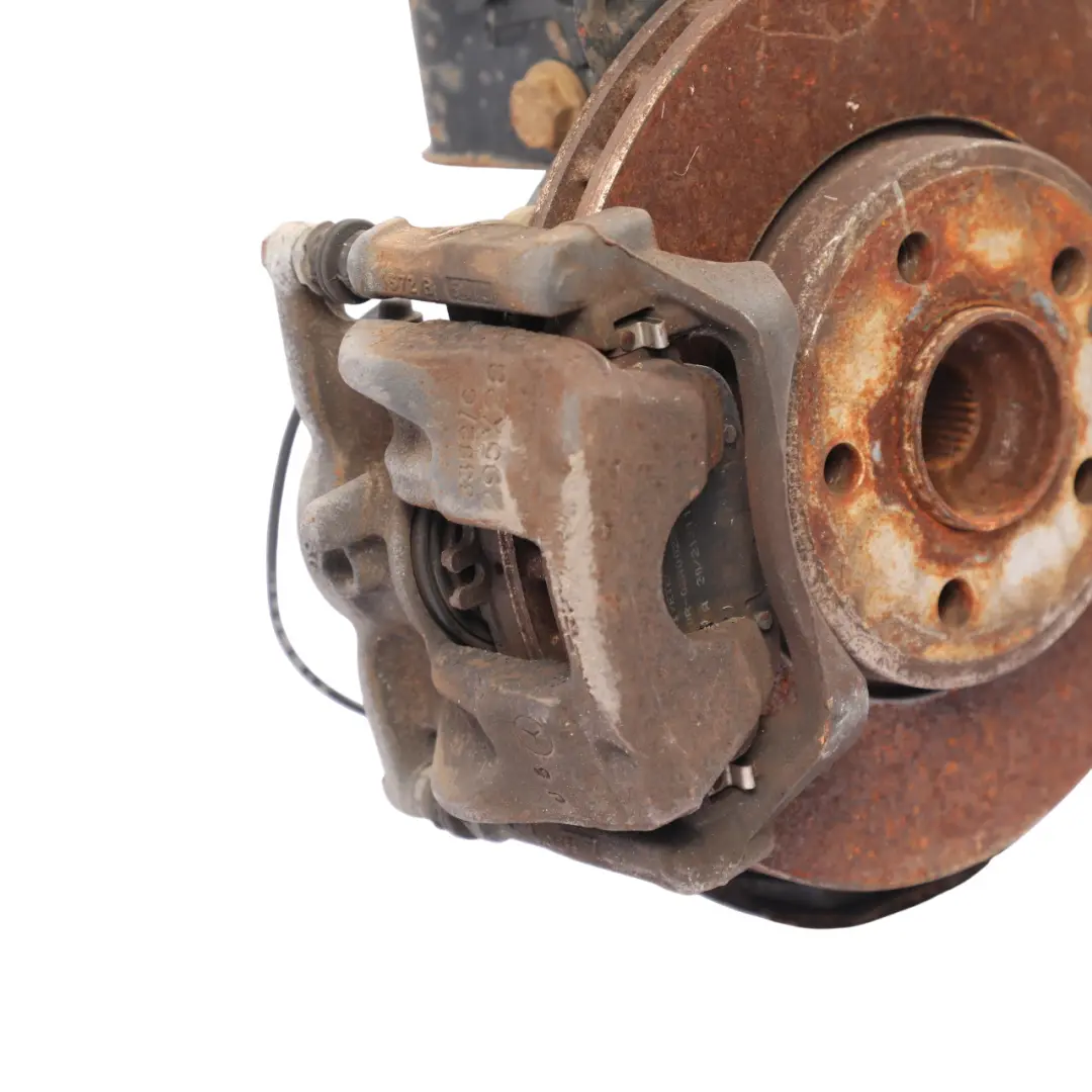 Mercedes W176 Front Left N/S Suspension Leg Brake Wheel Hub Carrier - SKU A1763203138-1 - Part number A1763203138