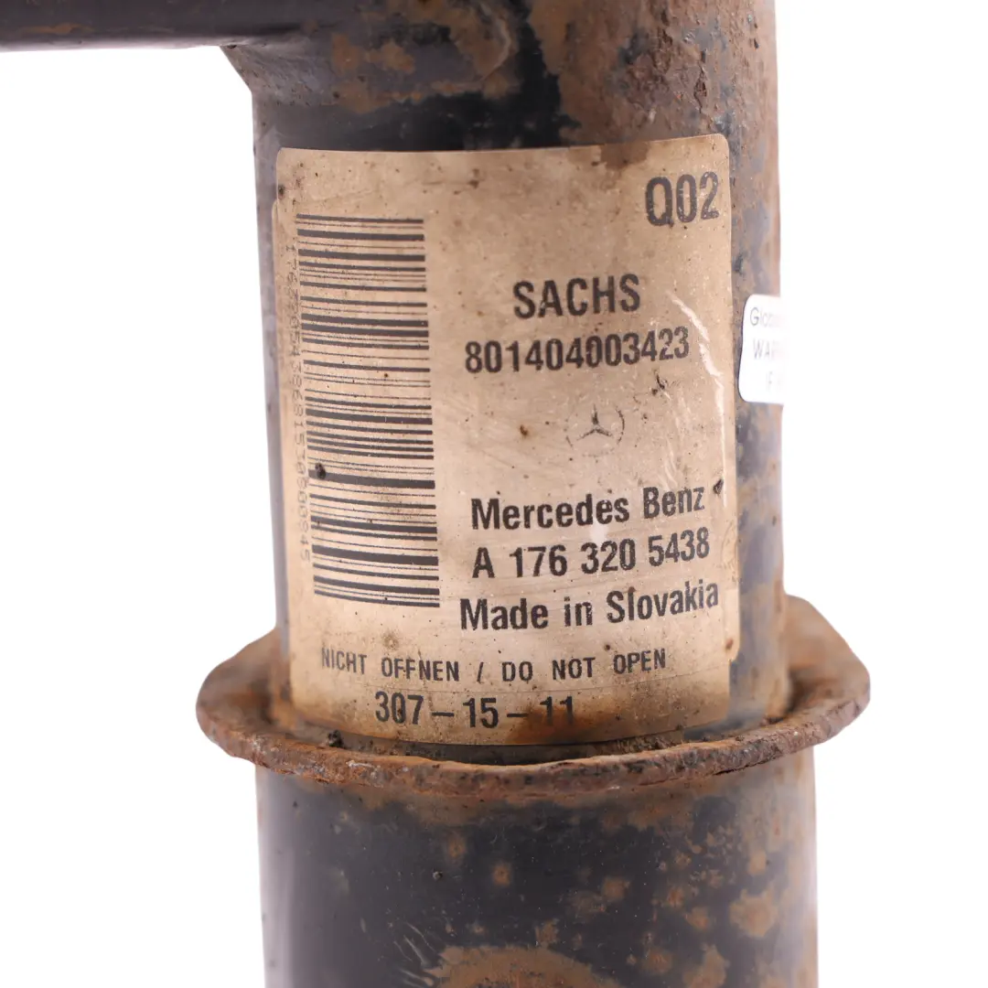 Mercedes C117 Front Suspension Shock Absorber Strut Damper Right O/S - SKU A1763205438 - Part number A1763205438