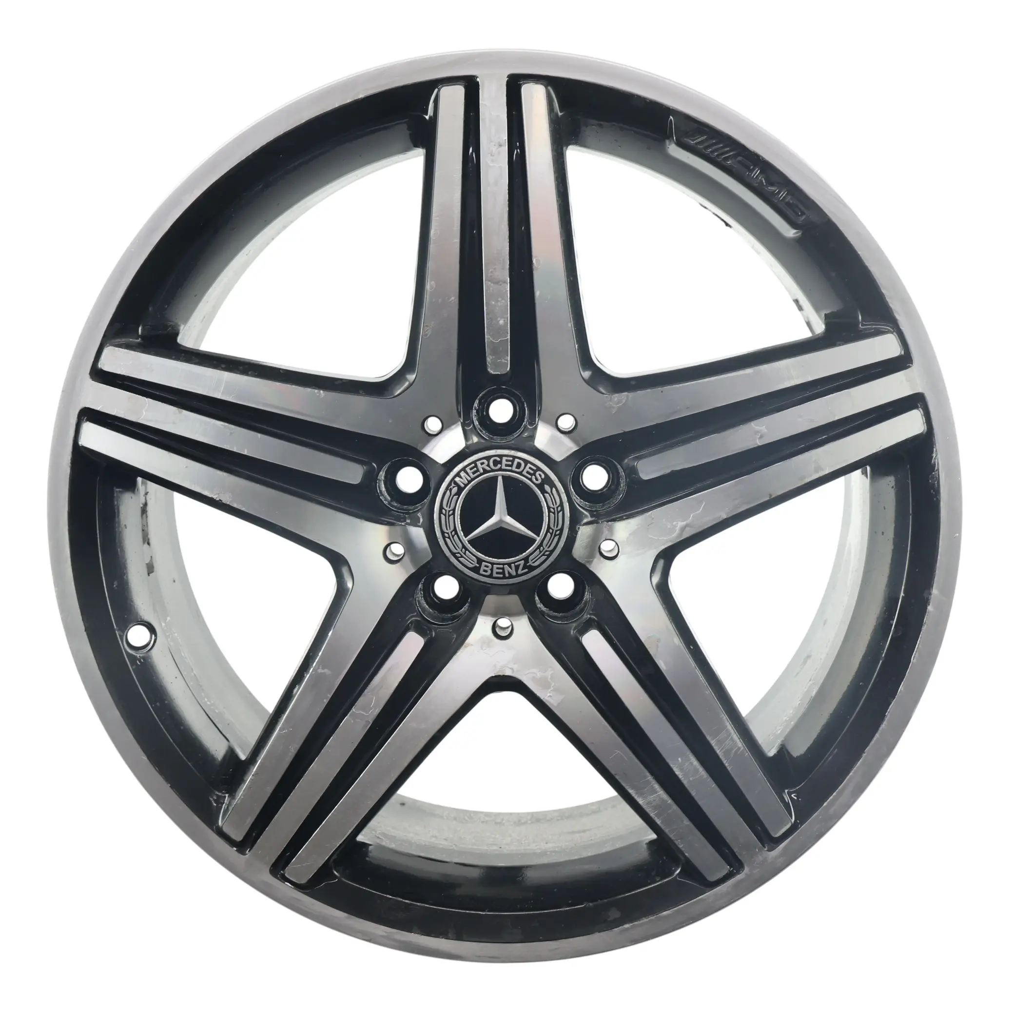 Mercedes W176 AMG Cerchio in lega 18" 5 doppie razze ET:48 8J A1764010402