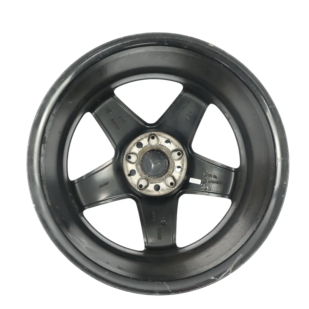 Jante Alliage 18" 5 Double Spoke ET:48 8J pour Mercedes W176 AMG à propos du numéro de pièce A1764010402 Mercedes W176 AMG Jante Alliage 18" 5 Double Spoke ET:48 8J - SKU A1764010402-4 - Numéro de pièce A1764010402
