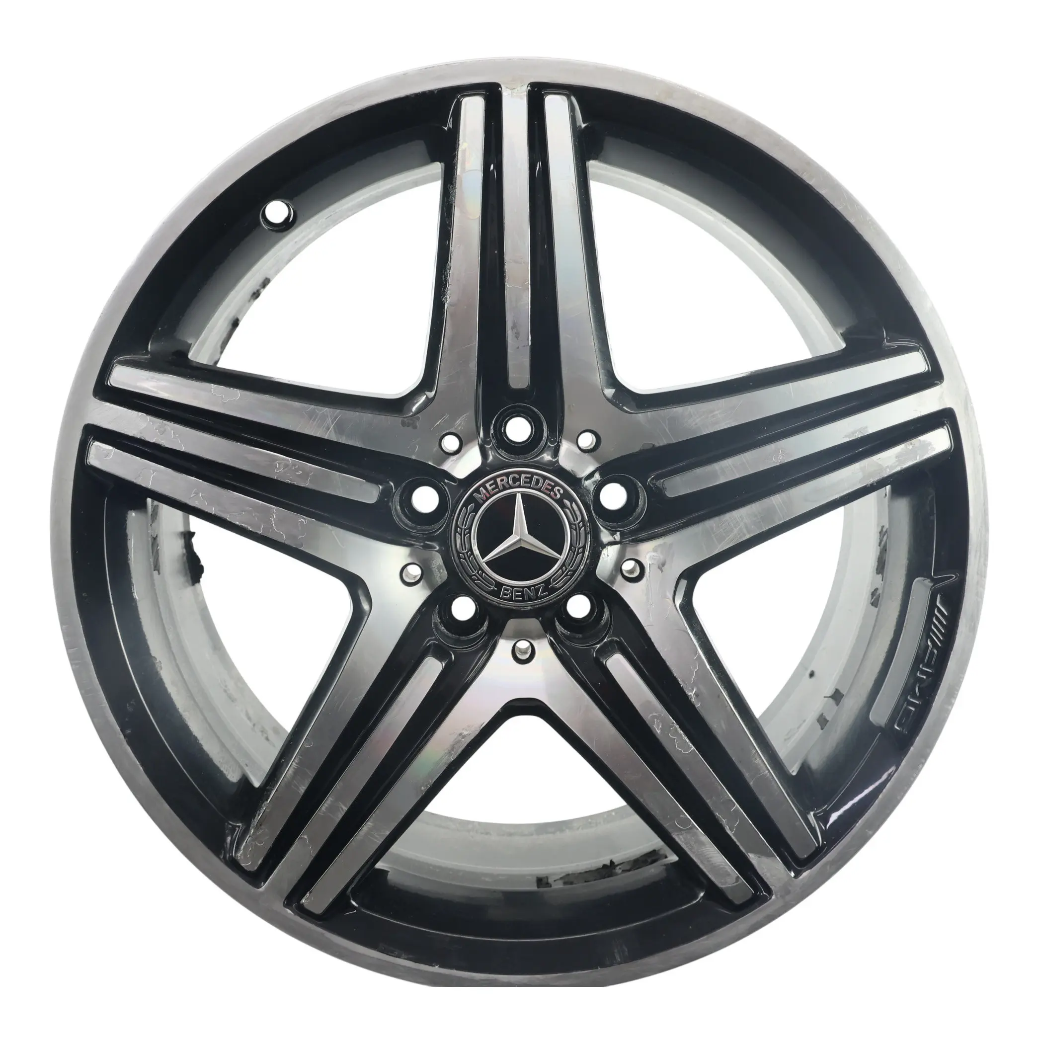 Mercedes W176 AMG Cerchio in lega 18" 5 doppie razze ET:48 8J A1764010402