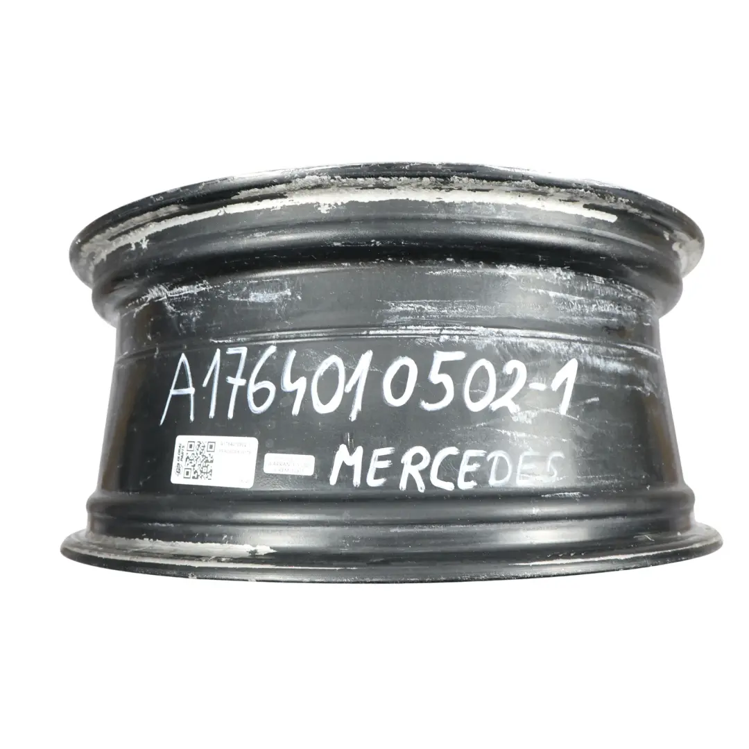 Mercedes C117 W176 AMG Nero Cerchio in lega 19" 16 Raggi ET:48 8J - SKU A1764010502-1 - Numero di parte A1764010502