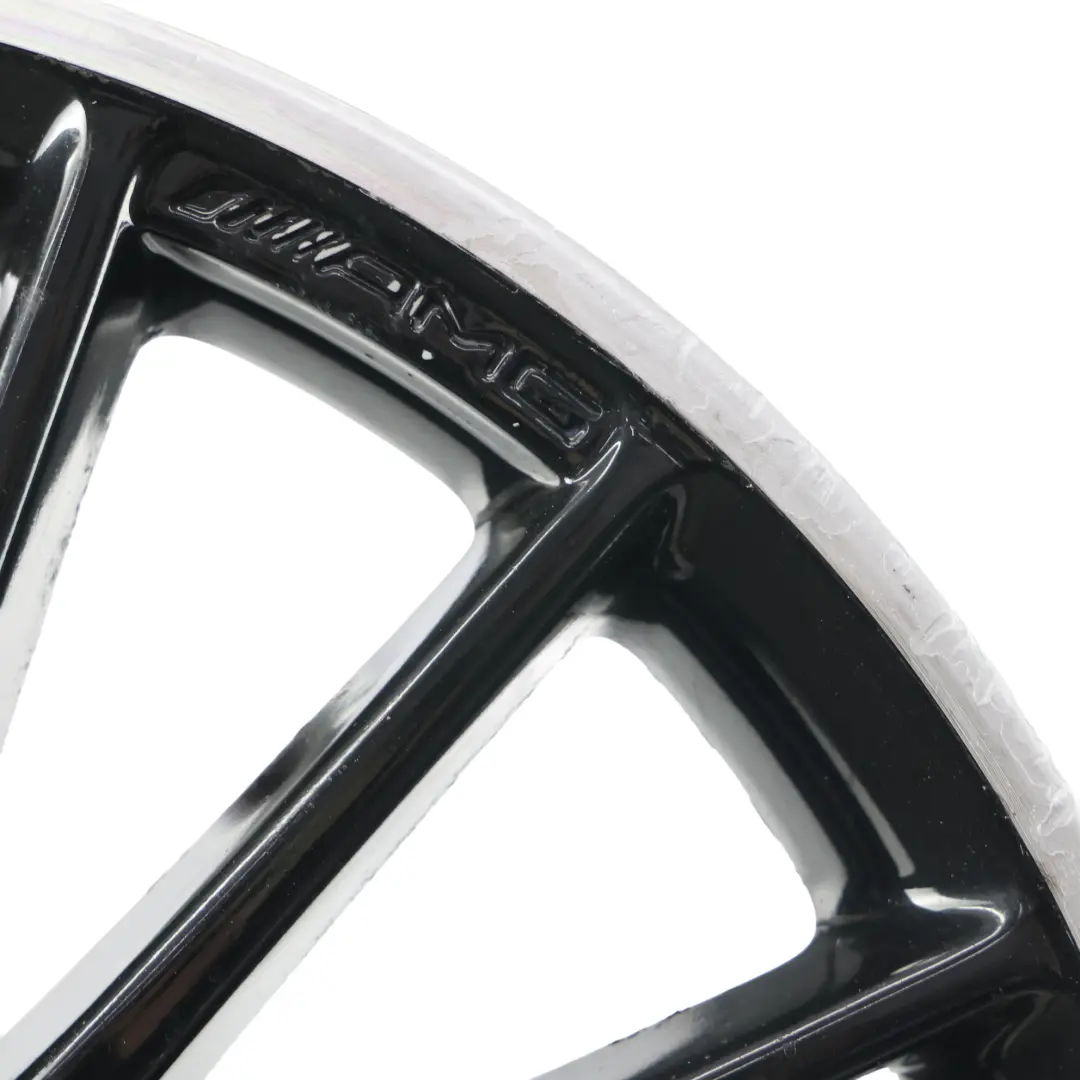 Mercedes C117 W176 AMG Schwarz Felge 19" 16 Speichen ET:48 8J - SKU A1764010502-1 - Teilenummer A1764010502