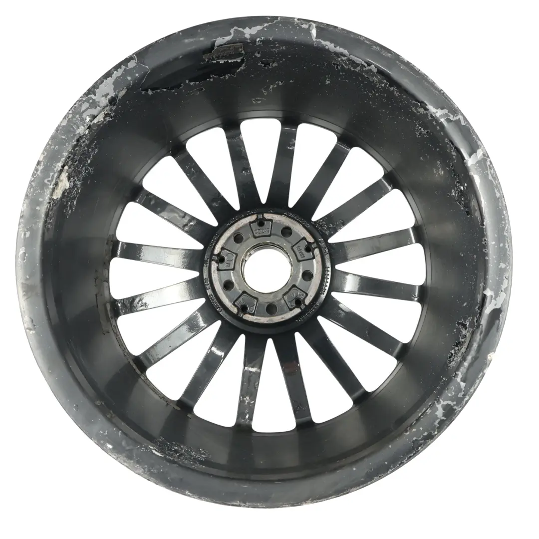 Llanta aleación negra 19" 16 radios ET:48 8J para Mercedes C117 W176 AMG con número de pieza A1764010502 Mercedes C117 W176 AMG Llanta aleación negra 19" 16 radios ET:48 8J - SKU A1764010502-2 - Número de pieza A1764010502