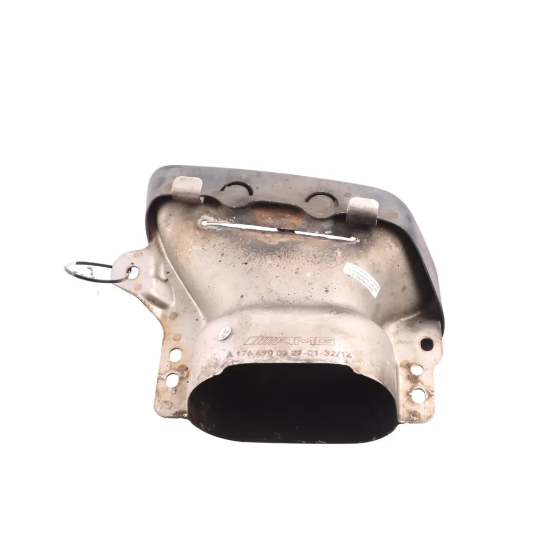 Terminale Scarico Marmitta AMG Sinistro per Mercedes C117 X156 W176 C217 con numero di parte A1764900327 Mercedes C117 X156 W176 C217 Terminale Scarico Marmitta AMG Sinistro - SKU A1764900327 - Numero di parte A1764900327