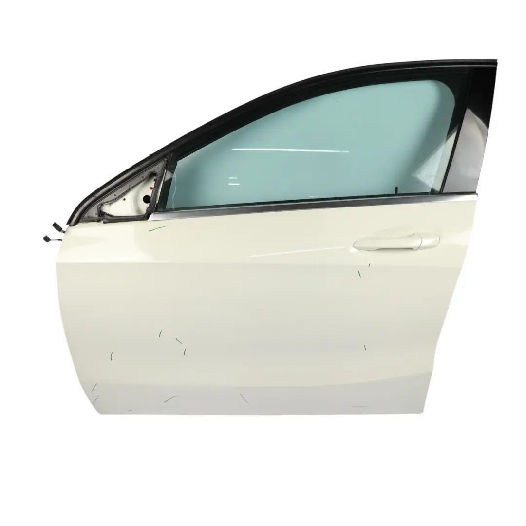 Door Front Left N/S A-Class Calcite White - 650 to Mercedes W176 with Part number A1767200105 Mercedes W176 Door Front Left N/S A-Class Calcite White - 650 - SKU A1767200105-CW - Part number A1767200105