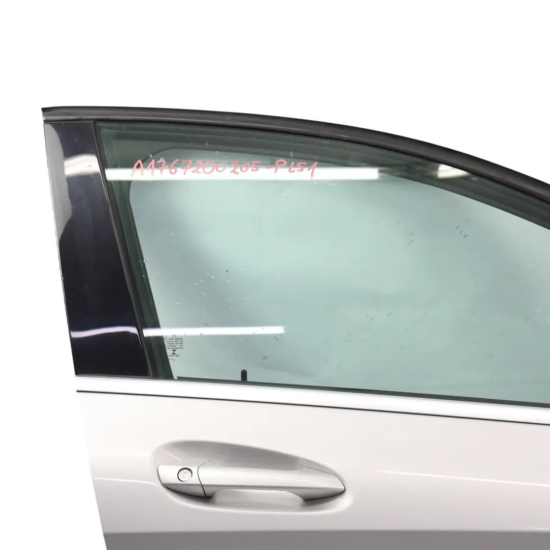 Mercedes W176 Door Front Right O/S A-Class Polar Silver Metallic - 761 - SKU A1767200205-PLS1 - Part number A1767200105