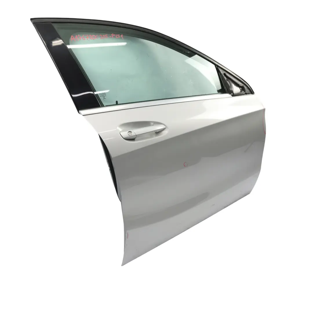 Mercedes W176 Drzwi Prawe Przednie Polar Silver Srebrny Metalik - 761 - SKU A1767200205-PLS1 - Numer Części A1767200105