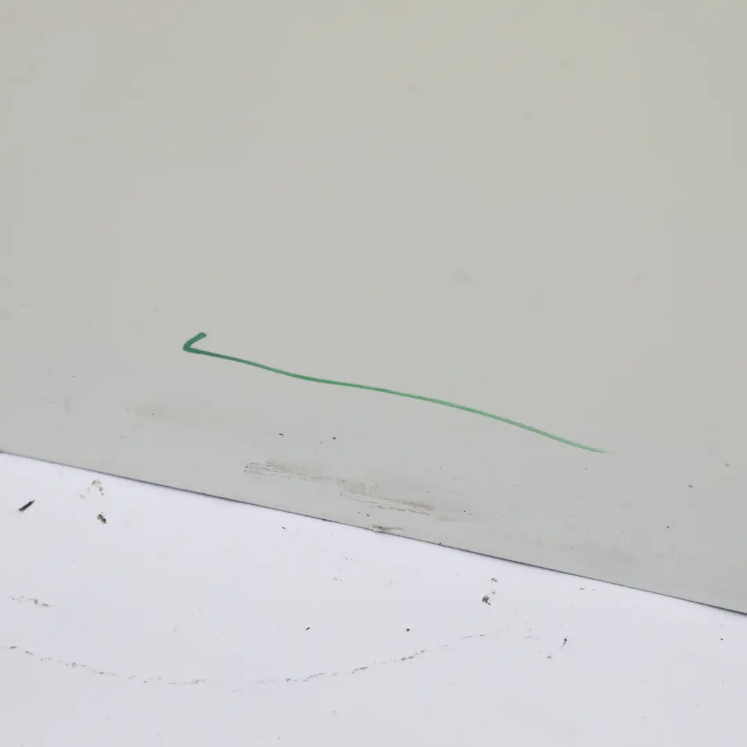 Door Rear Left N/S A-Class Calcite White - 650 to Mercedes W176 with Part number A1767300105 Mercedes W176 Door Rear Left N/S A-Class Calcite White - 650 - SKU A1767300105-CW - Part number A1767300105