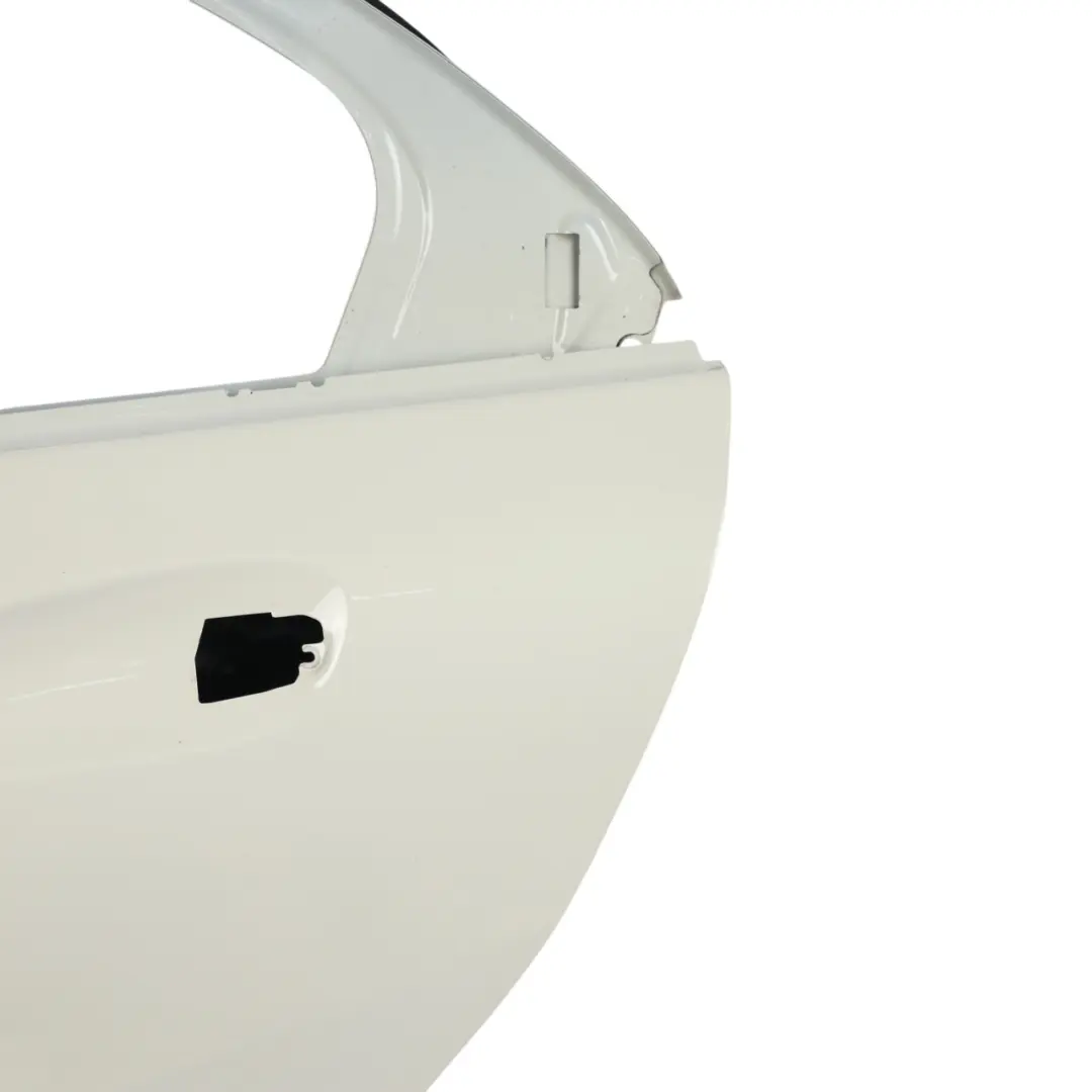 Door Rear Left N/S A-Class Calcite White - 650 to Mercedes W176 with Part number A1767300105 Mercedes W176 Door Rear Left N/S A-Class Calcite White - 650 - SKU A1767300105-CW - Part number A1767300105