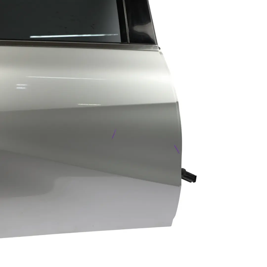 Door Rear Right O/S A-Class Polar Silver Metallic - 761 to Mercedes W176 with Part number A1767300205 Mercedes W176 Door Rear Right O/S A-Class Polar Silver Metallic - 761 - SKU A1767300205-PLS - Part number A1767300205