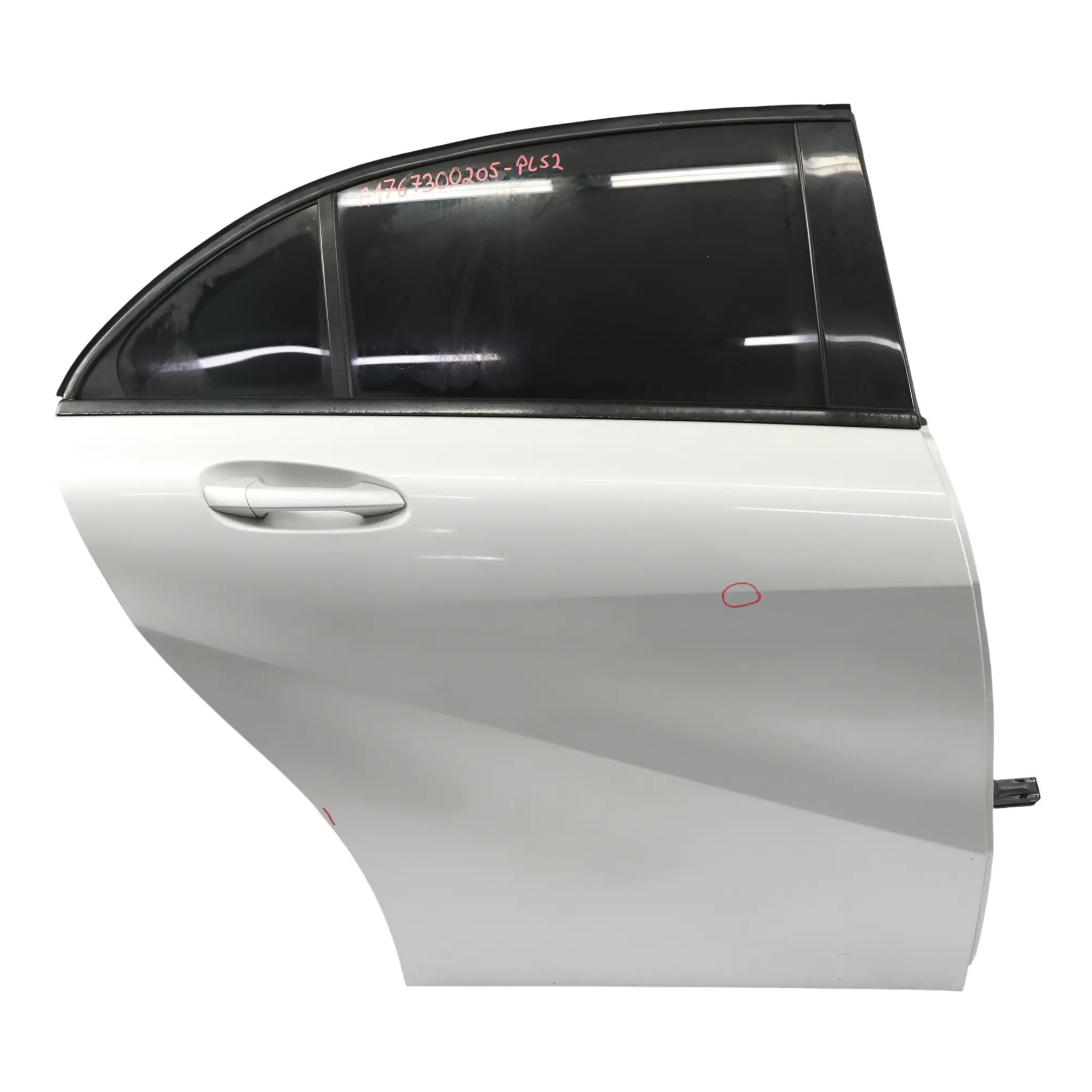 Mercedes W176 Porta posteriore destra Polar Silver Metallic - 761