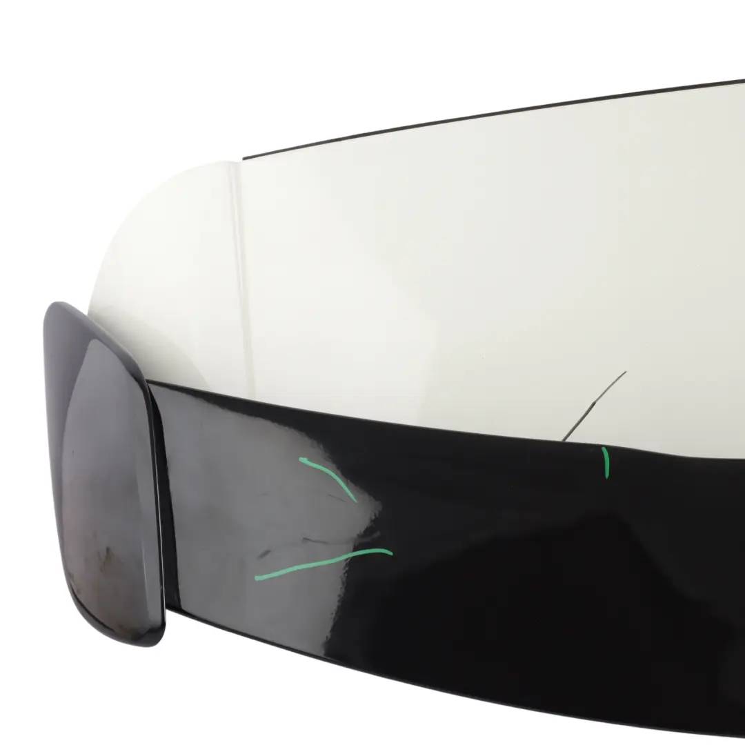 Boot Tailgate Spoiler Cover South AMG Calcite White - 650 to Mercedes W176 with Part number A1767900488 Mercedes W176 Boot Tailgate Spoiler Cover South AMG Calcite White - 650 - SKU A1767900488-CW1 - Part number A1767900488