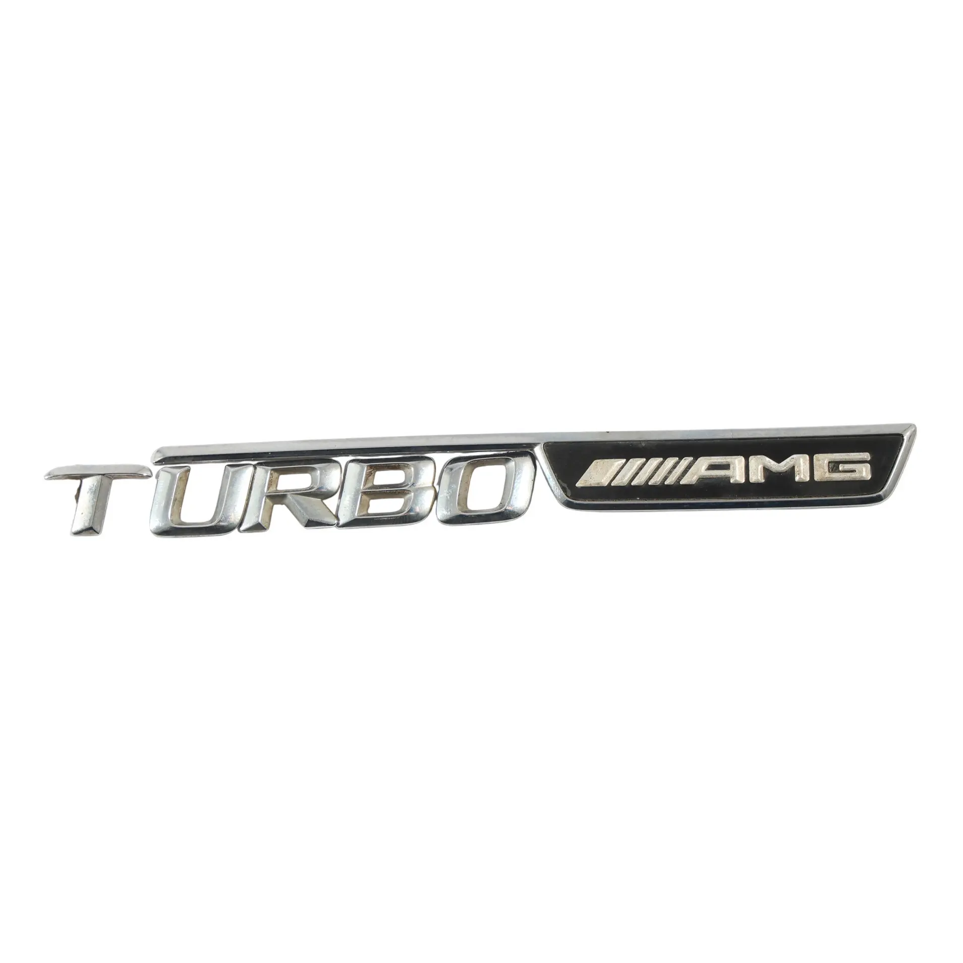 Emblema Guardabarros Mercedes W176 Lettering lateral izquierdo Logo Turbo 4Matic