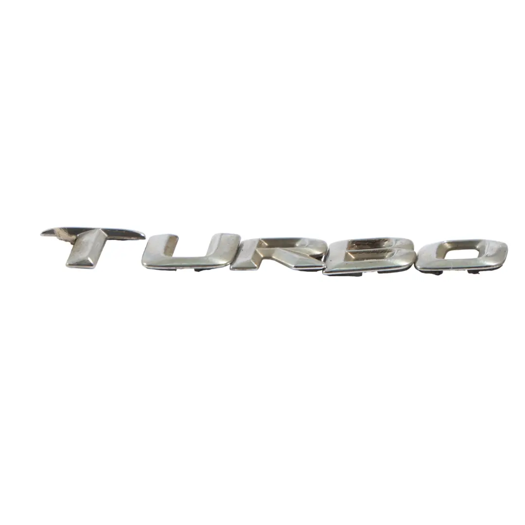  Emblème d'aile Mercedes C117 W176 Lettering gauche Logo d'aile Turbo 4Matic - SKU A1768170315 - Numéro de pièce A1768170315