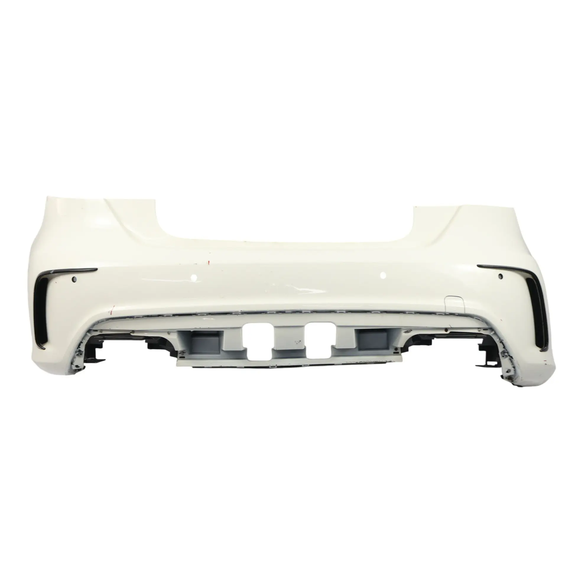 Mercedes W176 Tylny Zderzak AMG Calcite White Biały - 650