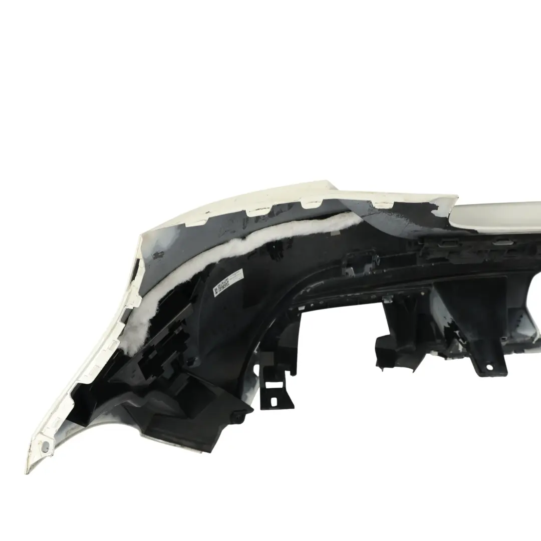 Mercedes W176 Rear Bumper Cover Trim Panel AMG Calcite White - 650 - SKU A1768805840-CW - Part number A1768805840