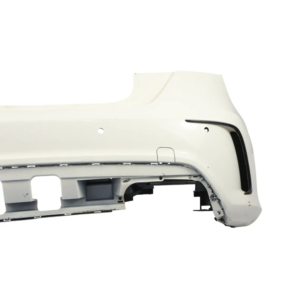 Mercedes W176 Tylny Zderzak AMG Calcite White Biały - 650 - SKU A1768805840-CW - Numer Części A1768805840