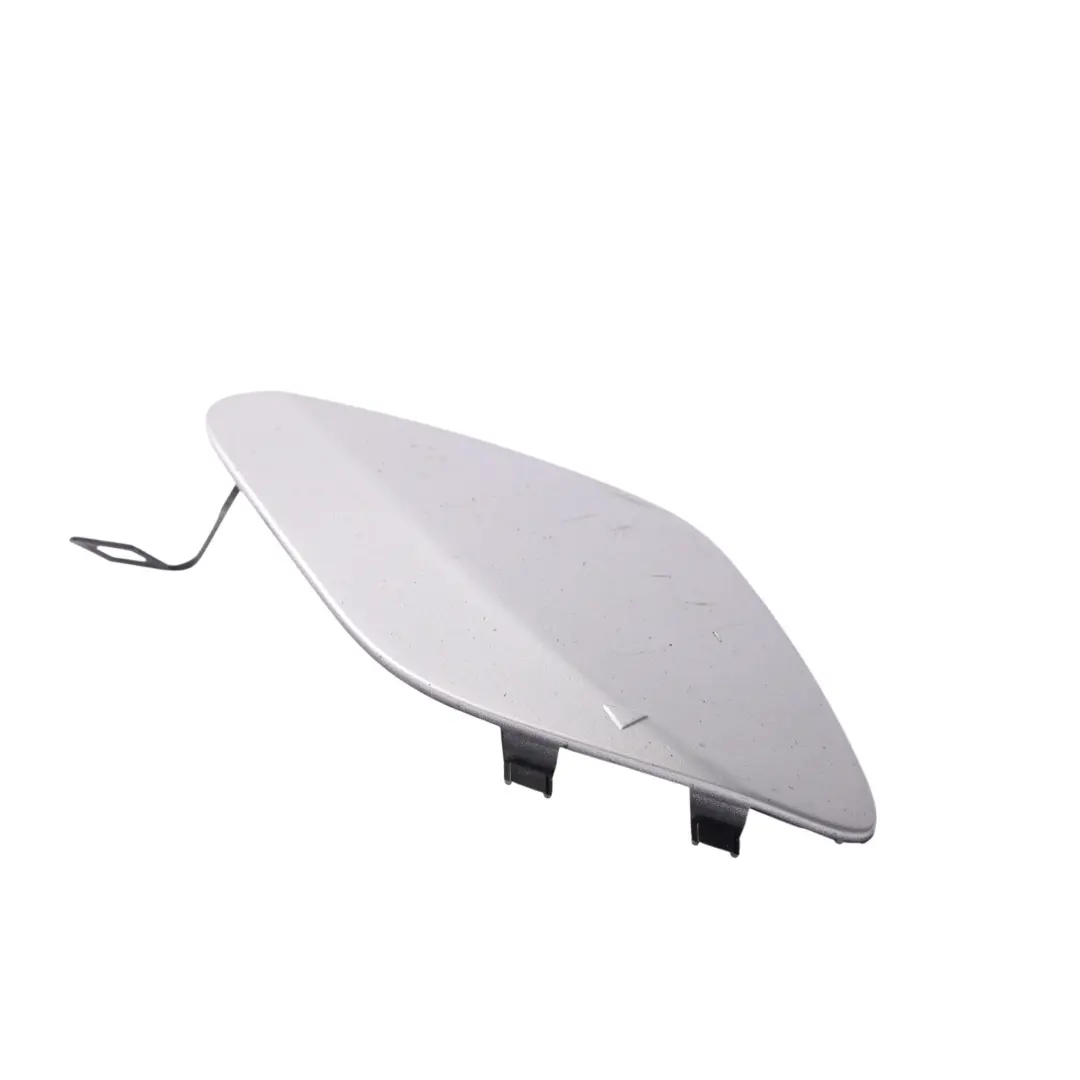 Mercedes W176 Front Towing Eye Hook Flap Cover Polar Silver - 761 - SKU A1768850122-PLS - Part number A1768850122