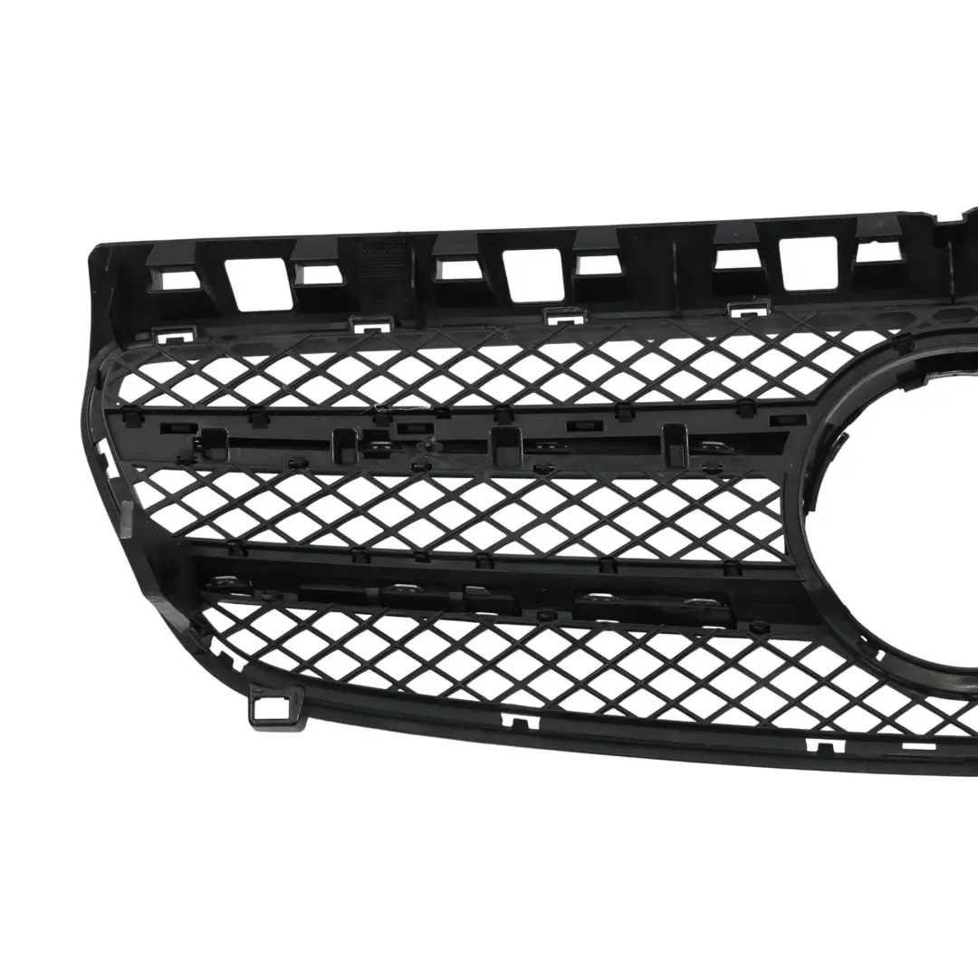 Radiator Grille Front Hood Bonnet Beam Panel Kosmos Black - 191 to Mercedes W176 with Part number A1768880260 Mercedes W176 Radiator Grille Front Hood Bonnet Beam Panel Kosmos Black - 191 - SKU A1768880260-KB - Part number A1768880260