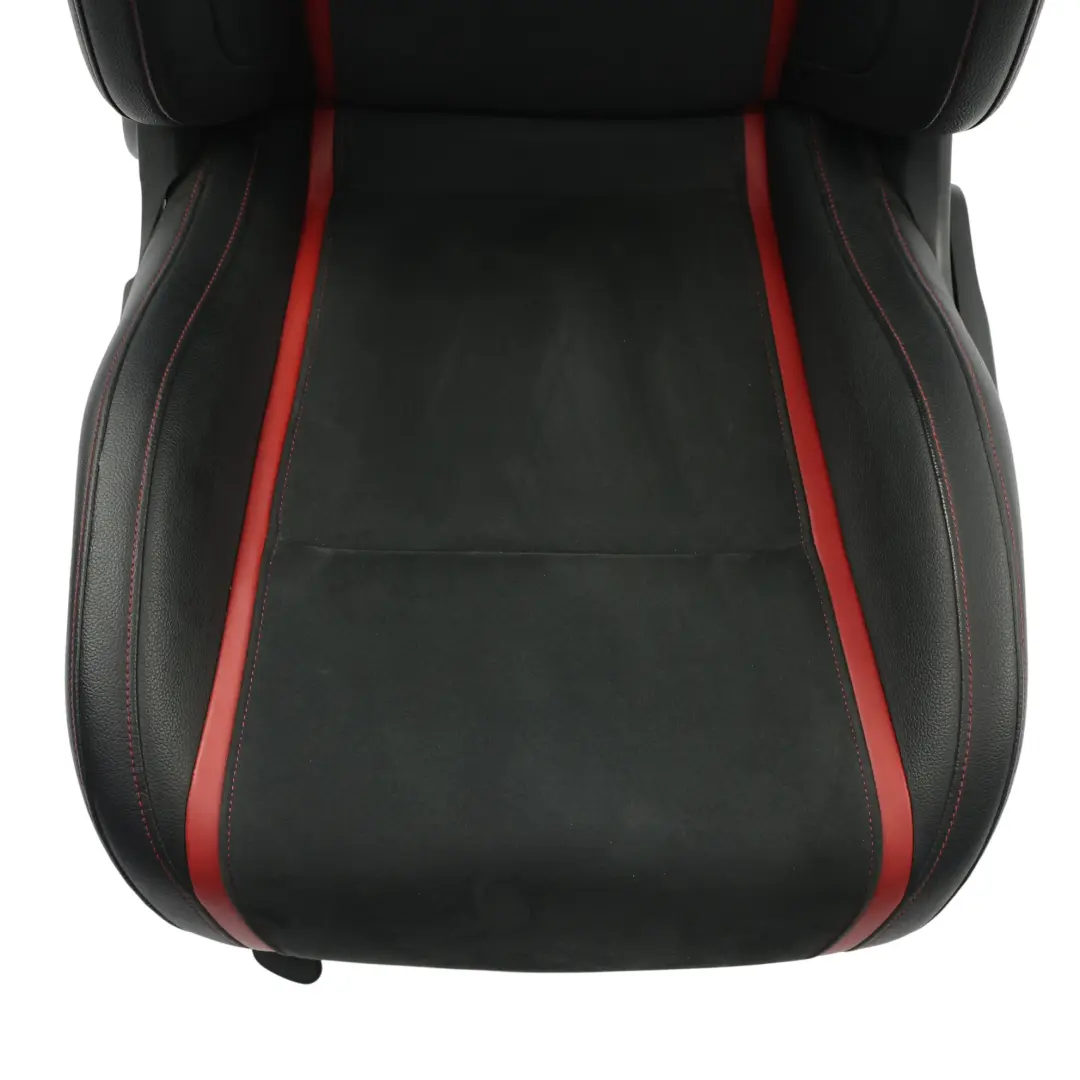 Front Seat AMG Performance Leather Black Red Left N/S to Mercedes W176 with Part number A1769103602 Mercedes W176 Front Seat AMG Performance Leather Black Red Left N/S - SKU A1769103602-1 - Part number A1769103602