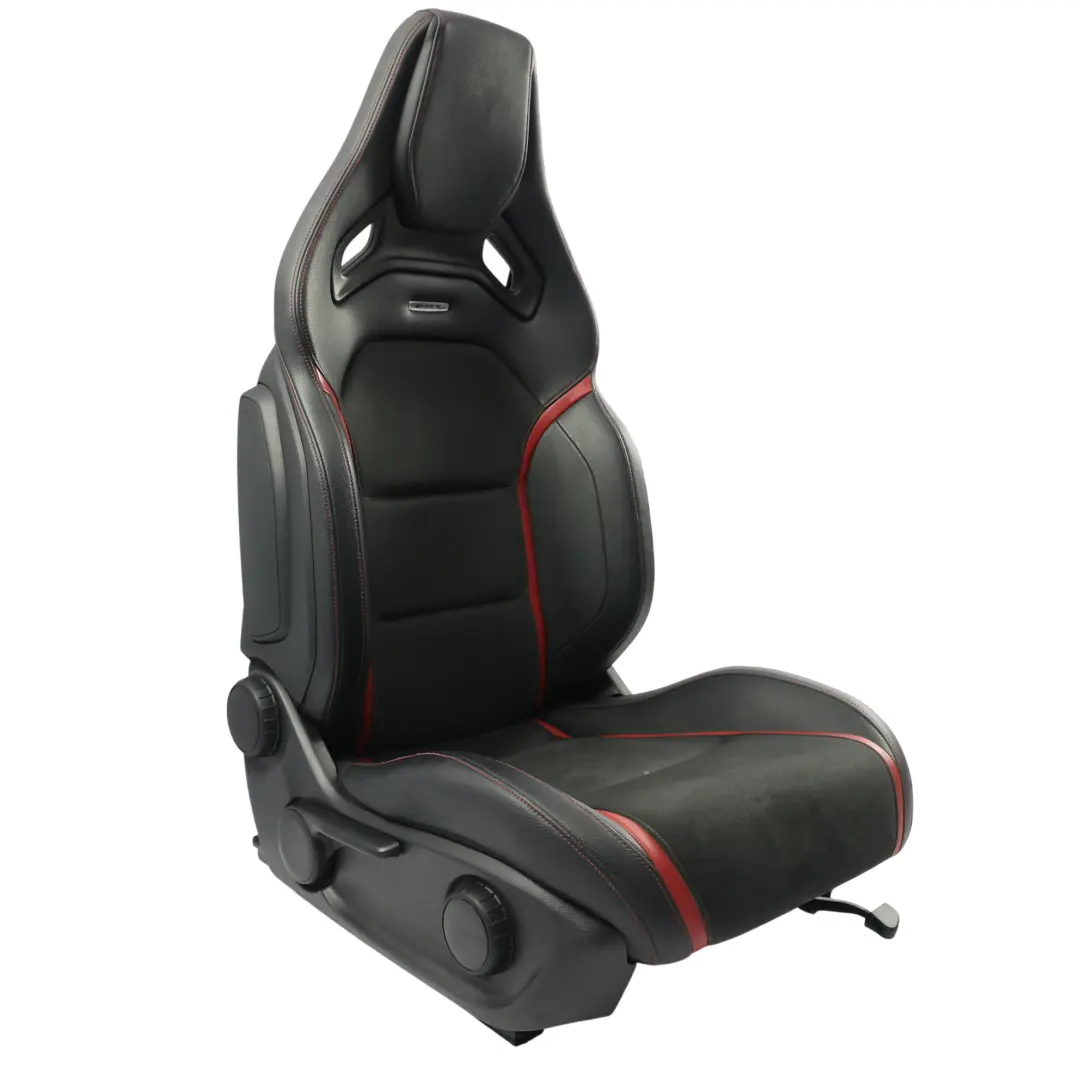Mercedes W176 Siège Avant AMG Performance Cuir Chauffant Noir Rouge Droit - SKU A1769103702-2 - Numéro de pièce A1769103702
