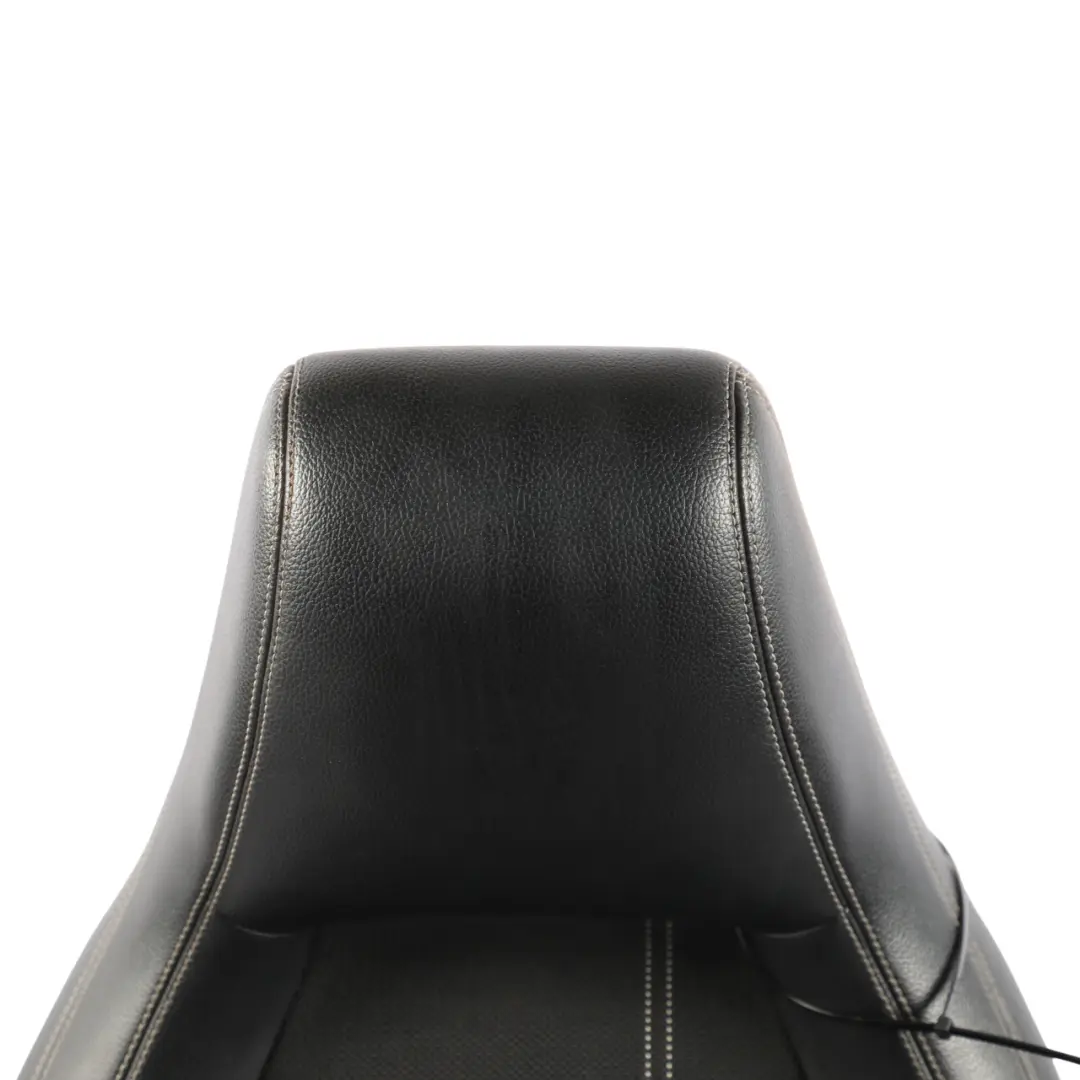 Asiento deportivo delantero derecho Cuero Tela Negro para Mercedes W176 con número de pieza A1769108401 Mercedes W176 Asiento deportivo delantero derecho Cuero Tela Negro - SKU A1769108401-2 - Número de pieza A1769108401