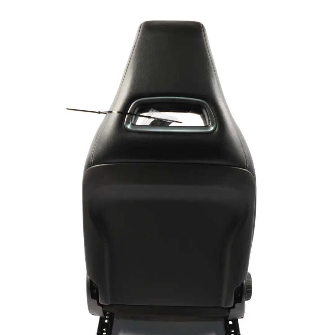 Fotel Prawy Przedni Przód Sport Skóra Tkanina Czarny do Mercedes W176 o numerze A1769108401 Mercedes W176 Fotel Prawy Przedni Przód Sport Skóra Tkanina Czarny - SKU A1769108401-2 - Numer Części A1769108401