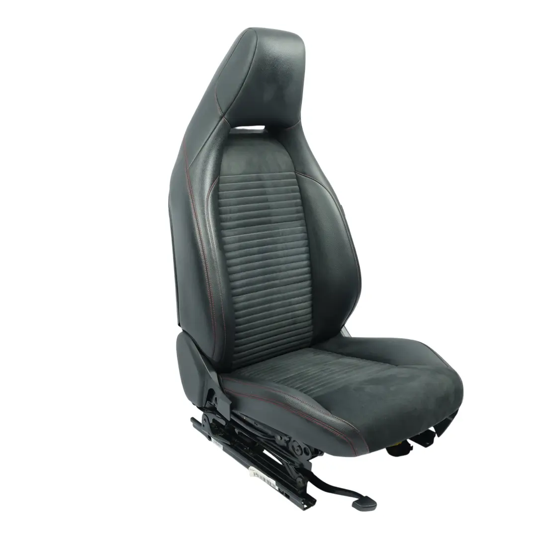 Mercedes W176 Siège avant gauche Tissu Imitation Cuir Microfibre Noir - SKU A1769109101-3 - Numéro de pièce A1769109101