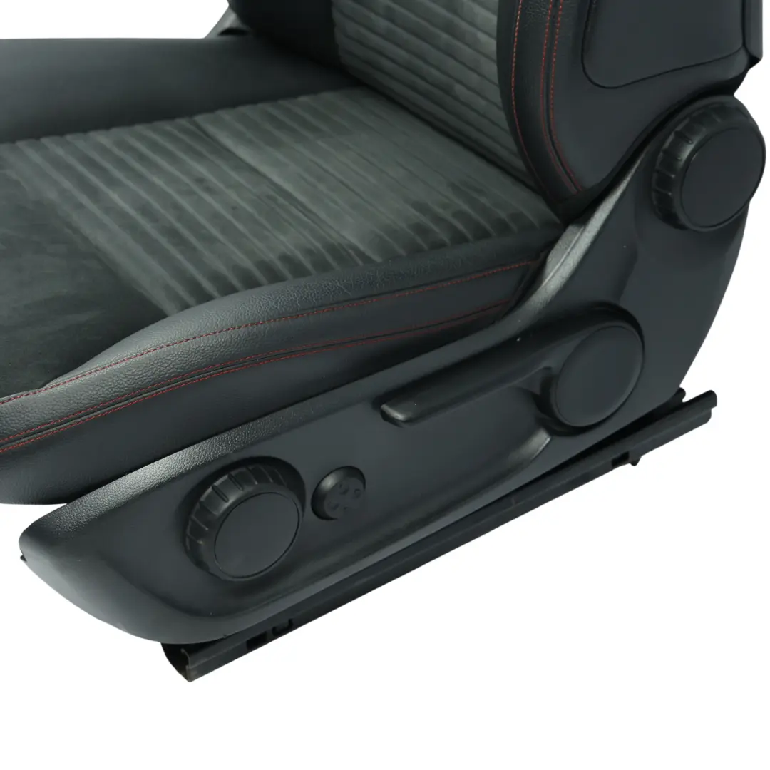 Mercedes W176 Front Left N/S Seat Fabric Imitation Leather Microfibre Black - SKU A1769109101-3 - Part number A1769109101