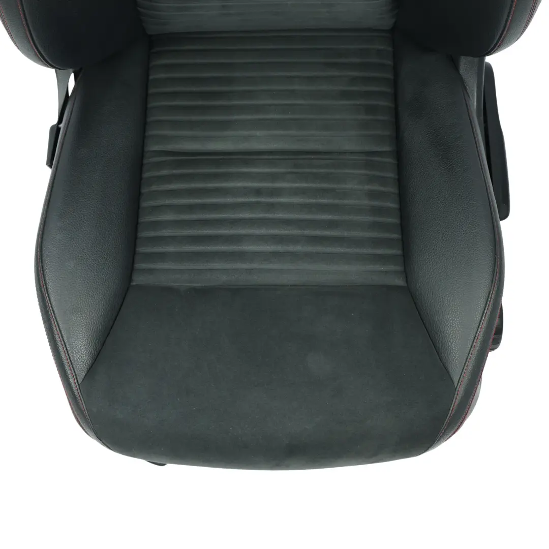 Mercedes W176 Vordersitz links Stoff Kunstleder Mikrofaser Schwarz - SKU A1769109101-3 - Teilenummer A1769109101