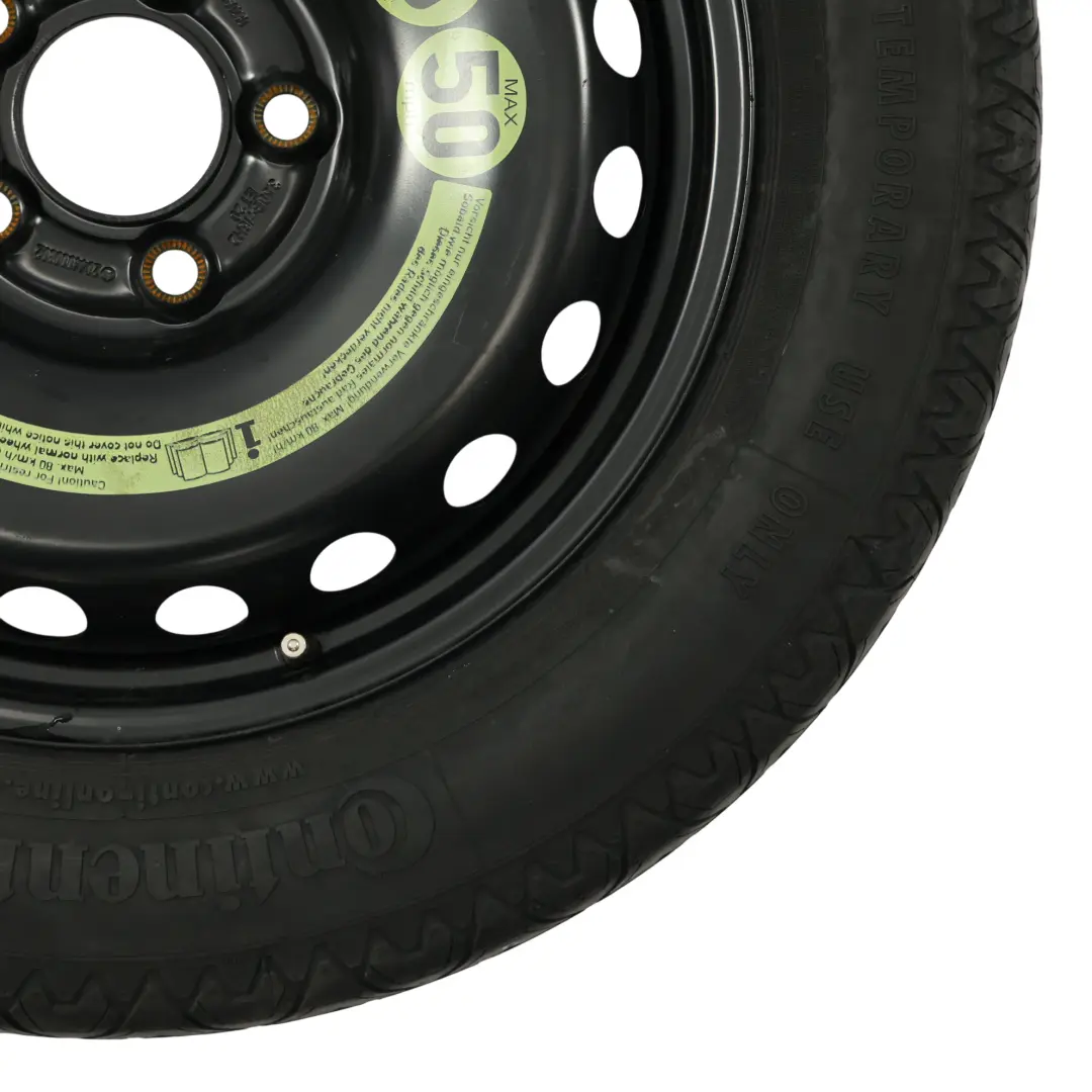 Mercedes W204 S204 Ersatzrad Stahlreifen Continental R16 135/90 - SKU A2044000302-4 - Teilenummer A2044000302