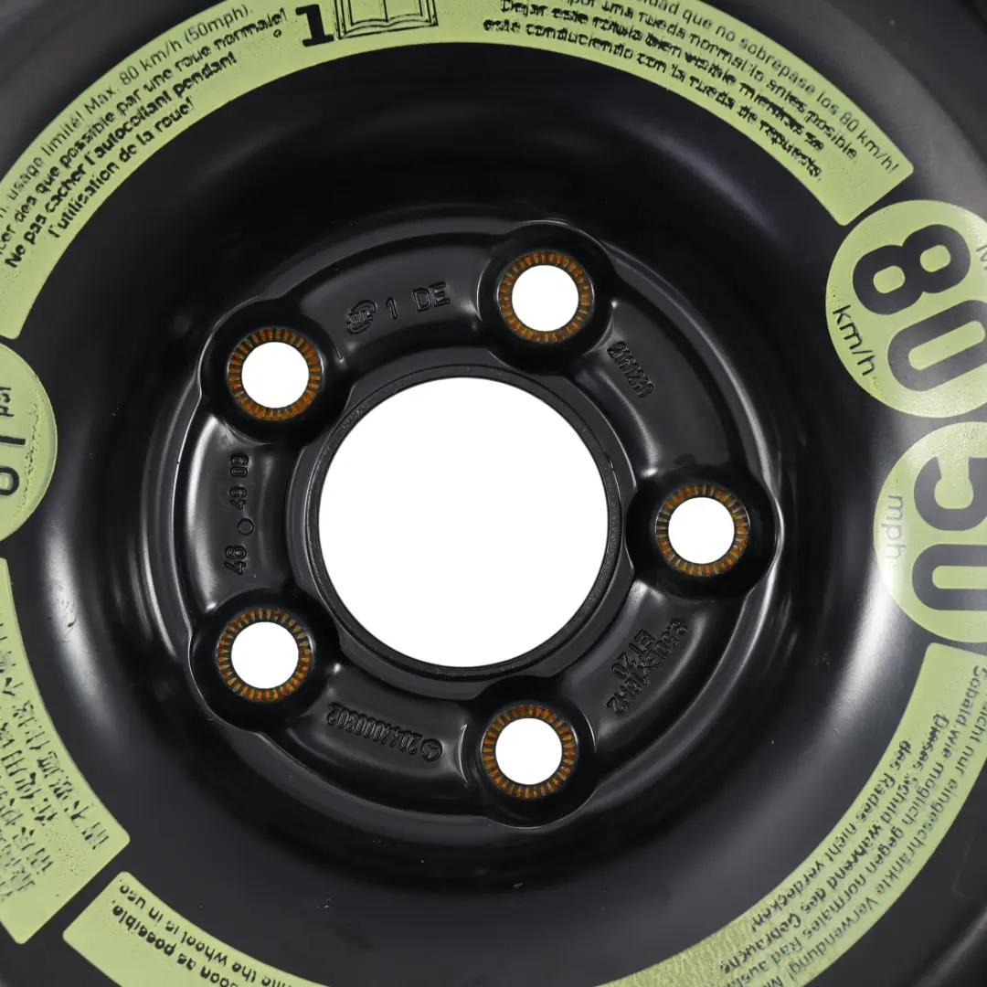 Ersatzrad Stahlreifen Continental R16 135/90 für Mercedes W204 S204 mit Teilenummer A2044000302 Mercedes W204 S204 Ersatzrad Stahlreifen Continental R16 135/90 - SKU A2044000302-4 - Teilenummer A2044000302